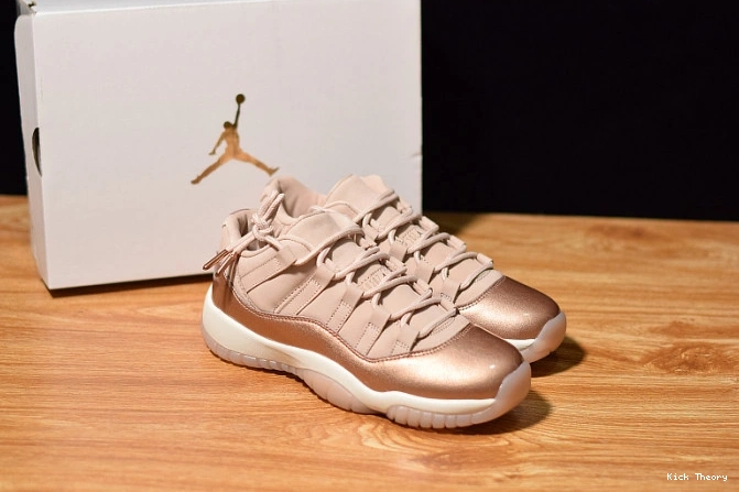 Kick Theory Air Low 11 GS Jordan Rose AH7860-105 Gold 0805